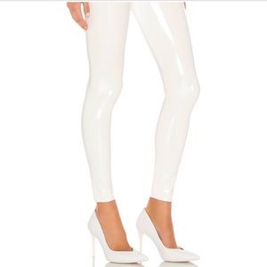 Commando patent leggings in white size S